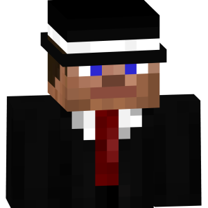 Стильный джентльмен в котелке - Спереди