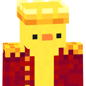 Цыпленок-монарх в мантии - Спереди