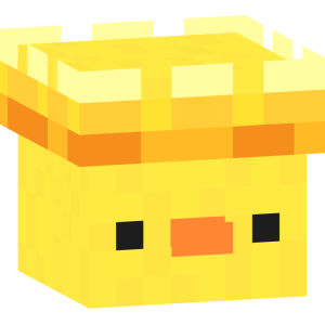 Цыпленок-монарх в мантии - Голова