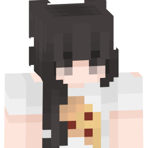 Любительница пиццы - Спереди