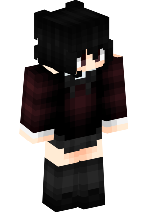 Мрачный аниме-подросток