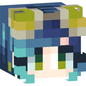 Бирюзовый механик с очками - Голова