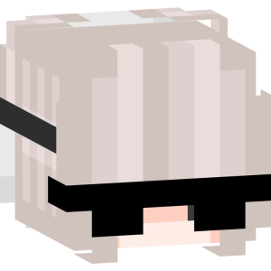 Стильная блондинка в очках - Голова