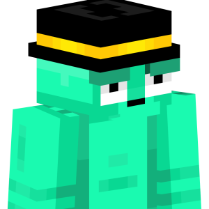 Бирюзовый джентльмен - Сбоку