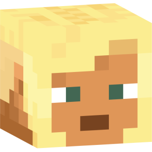 Красивый персонаж в фиолетовом - Голова