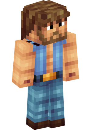 Стильный бродяга с маллетом