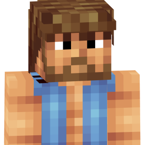 Стильный бродяга с маллетом - Спереди