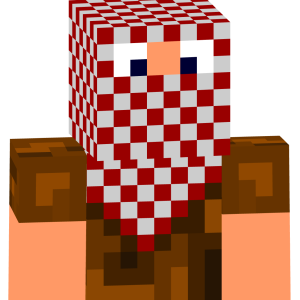 Странник в клетчатом платке - Спереди