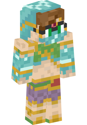 Бирюзовый странник в маске