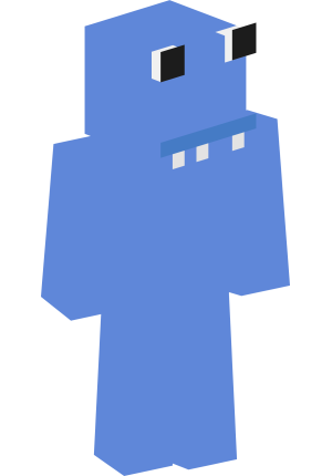 Синий робот