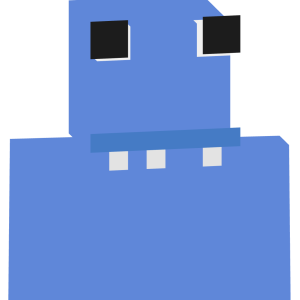 Синий робот - Спереди