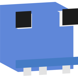 Синий робот - Голова