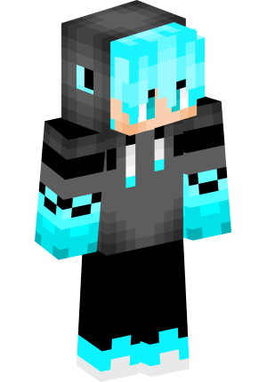 Неоновый кибер-подросток