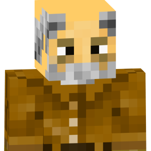 Седовласый странник в коричневом - Спереди