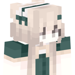 Милая аниме-девушка - Сбоку