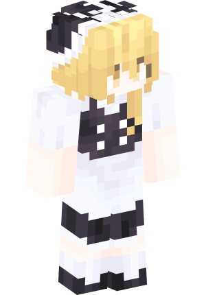 Милая аниме-девушка в клетчатом берете