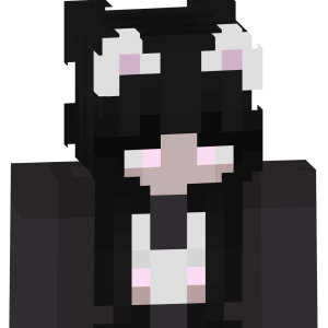 Черно-белая кошечка - Спереди