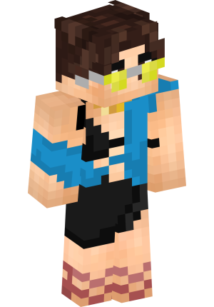 Стильная тусовщица в очках