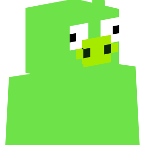 Безумный зеленый пятачок - Сбоку