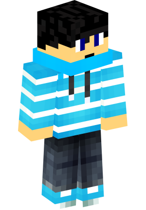 Лазурный худи-бой