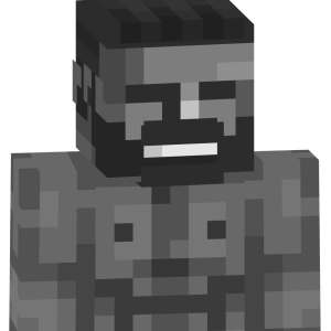 Монохромный атлет - Спереди