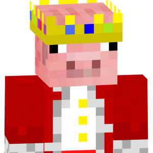 Король Свин в золотой короне - Спереди