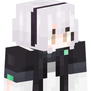 Серебряная аниме-дева - Сбоку