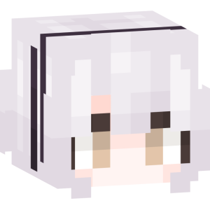 Серебряная аниме-дева - Голова