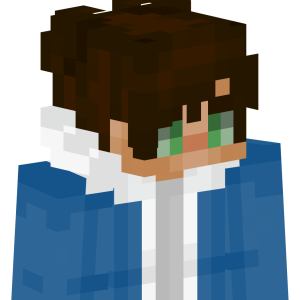 Зеленоглазый мечтатель в синем - Сбоку