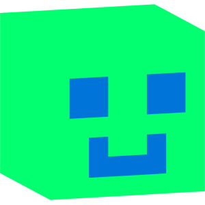 Неоновый цифровой аватар - Голова