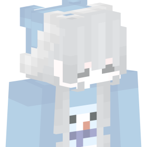 Зимняя милашка со снеговиком - Сбоку