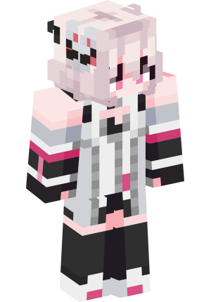 Пепельная аниме-дева