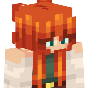 Рыжая странница в белом - Сбоку