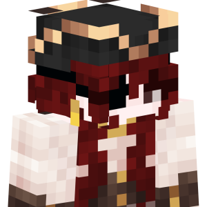 Пиратка с алыми локонами - Сбоку