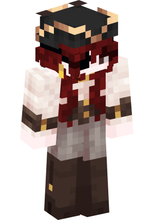 Пиратка с алыми локонами