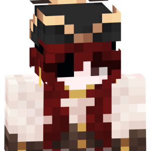 Пиратка с алыми локонами - Спереди