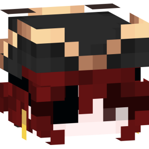 Пиратка с алыми локонами - Голова