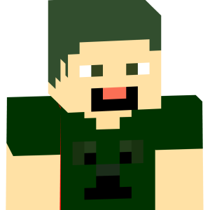 Зеленый крипер-фанат - Спереди