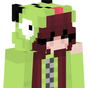 Лаймовый дино-питомец - Сбоку