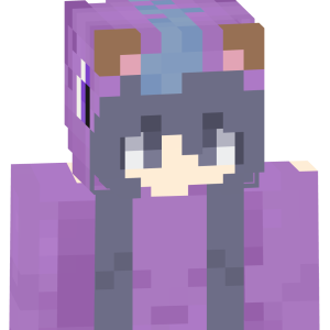 Фиолетовый котенок - Спереди