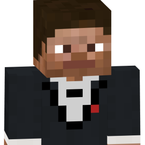 Джентльмен в смокинге - Спереди