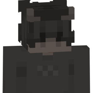 Мрачный рогатый парень - Спереди