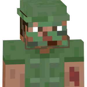 Лесной разведчик в камуфляже - Спереди