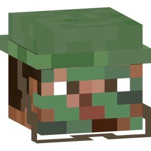 Лесной разведчик в камуфляже - Голова