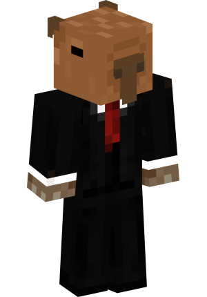 Деловой капибара в костюме