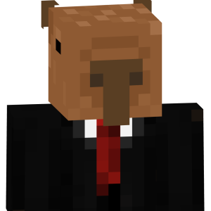 Деловой капибара в костюме - Спереди