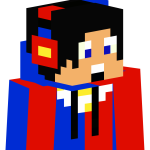 Яркий геймер в наушниках - Сбоку