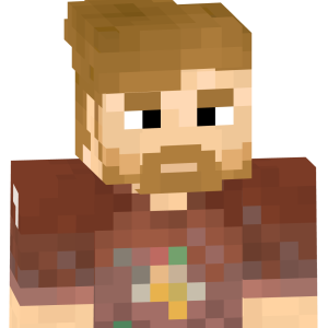 Уютный странник в буром - Спереди