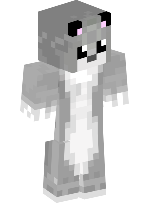 Милый серый котенок