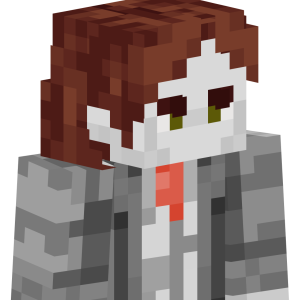 Бледный офисный клерк - Сбоку